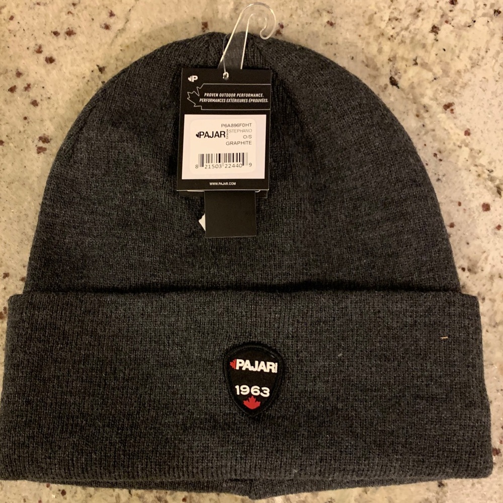 Pajar Stephanie Graphite Beanie NWT
